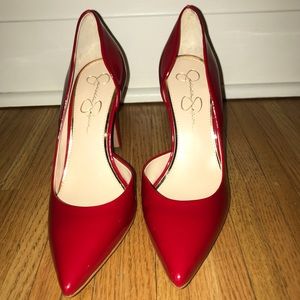Jessica Simpson Red Pumps